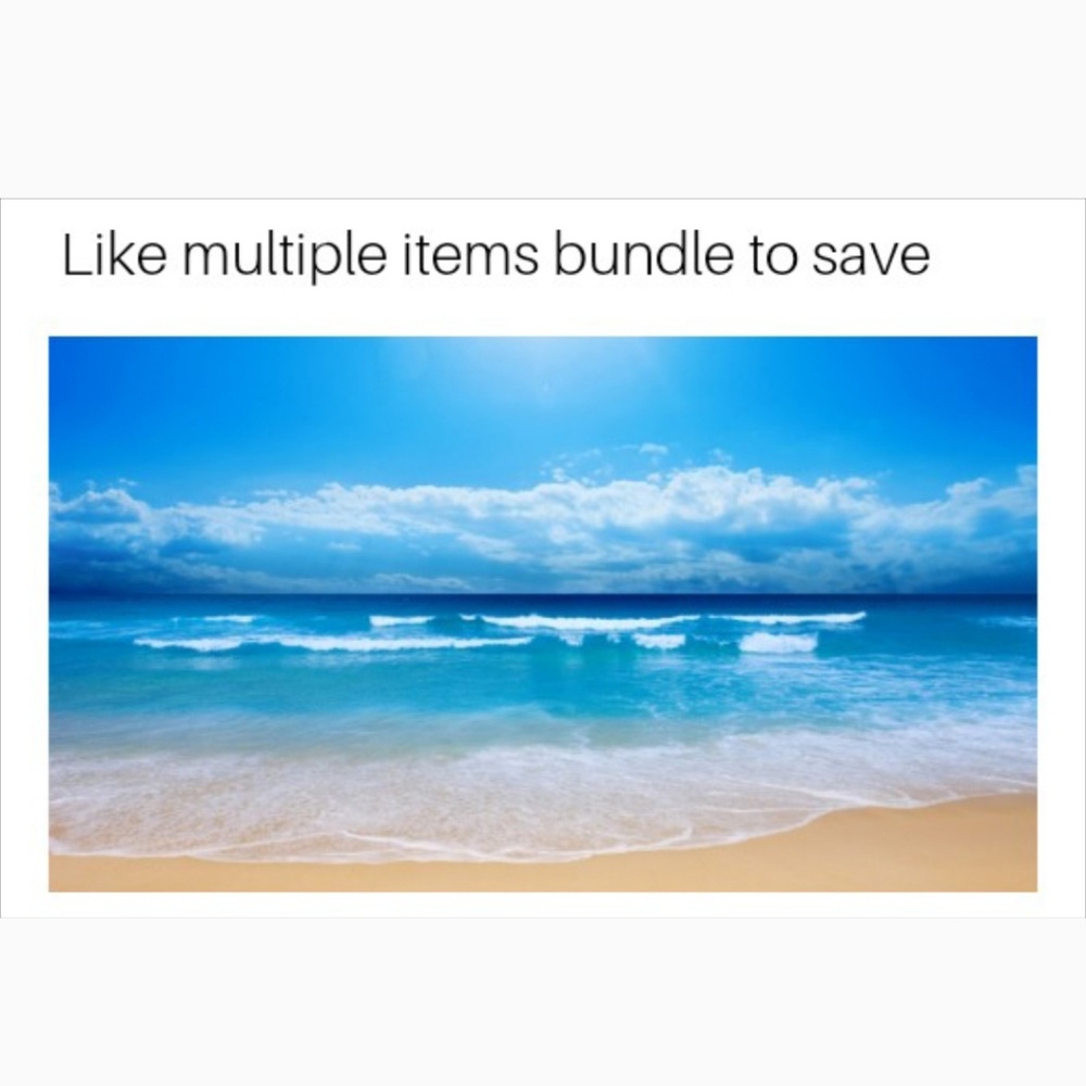 Bundle to save $$$
